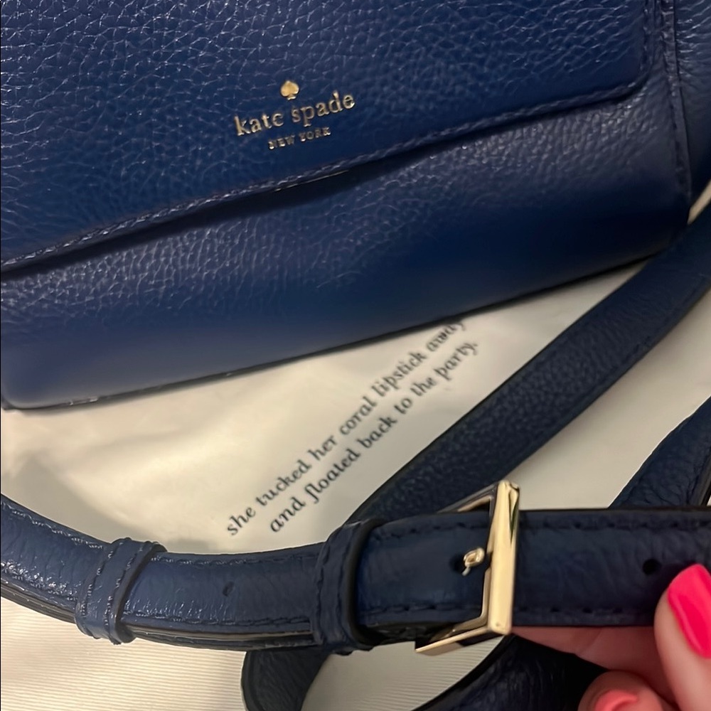 Kate Spade Blue Crossbody Bag - Picture 2 of 4
